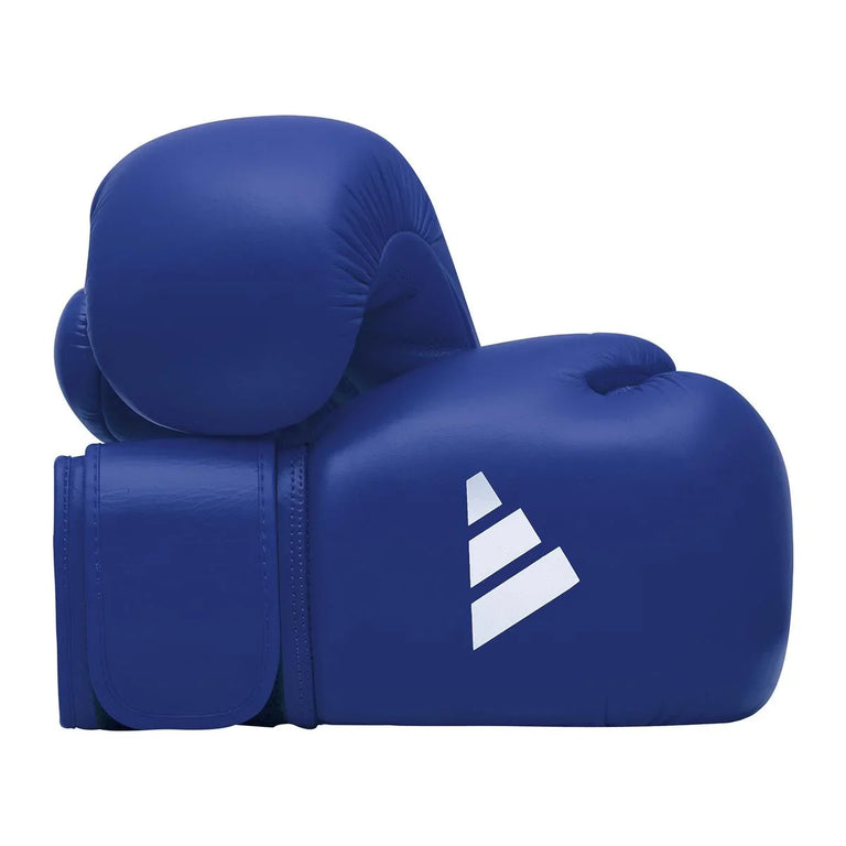 Adidas Boxing Gloves Velcro World Boxing Blue