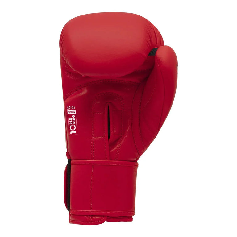 Adidas Boxing Gloves Velcro World Boxing Red
