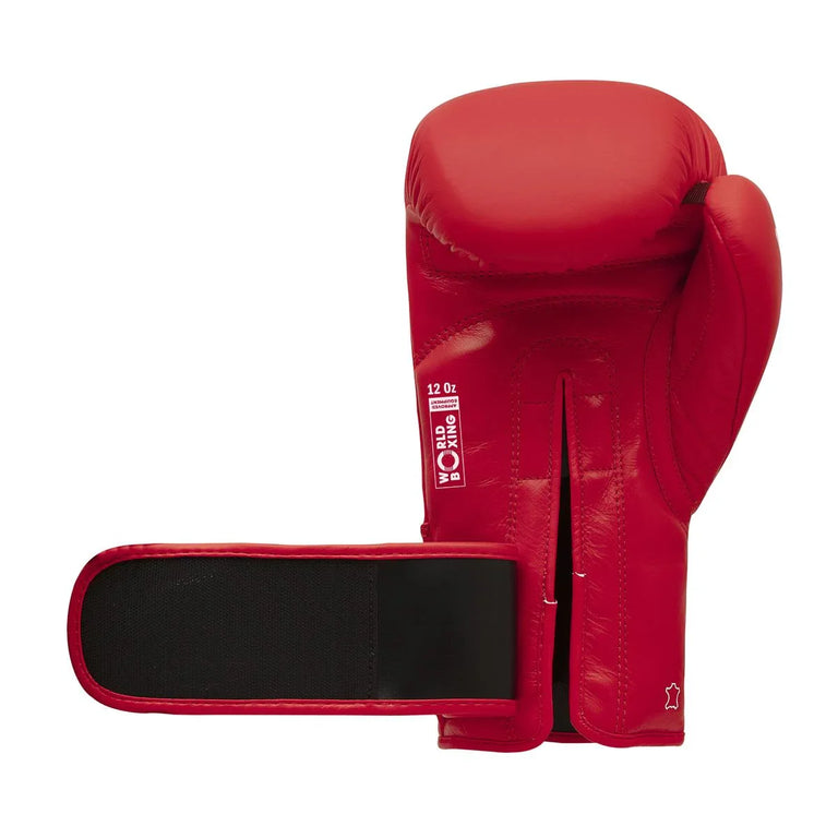 Adidas Boxing Gloves Velcro World Boxing Red