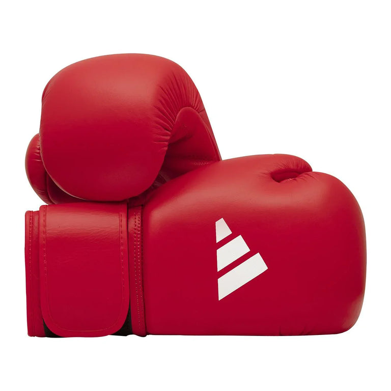 Adidas Boxing Gloves Velcro World Boxing Red