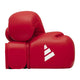 Adidas Boxing Gloves Velcro World Boxing Red