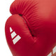 Adidas Boxing Gloves Velcro World Boxing Red
