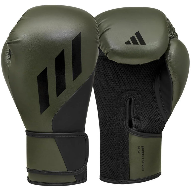 Adidas Boxing Gloves Tilt 200 Olive/Black