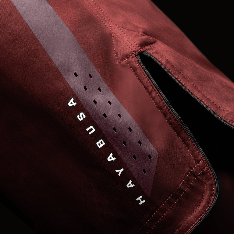Hayabusa Core Fight Short Mid-Thigh Red