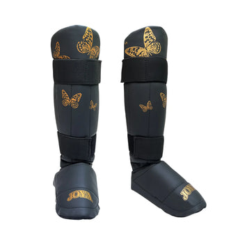 Joya Gear Shin Guard Butterfly Gold