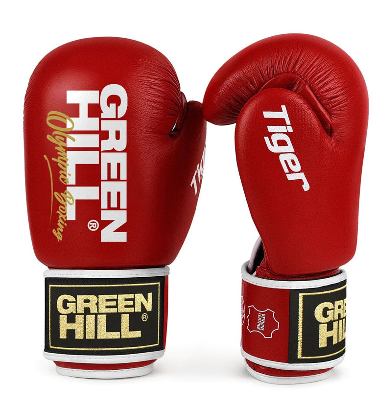 Green Hill Boxing gloves Tiger Red
