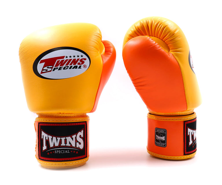 Twins Boxing Gloves BGVL 3 Yellow/Orange