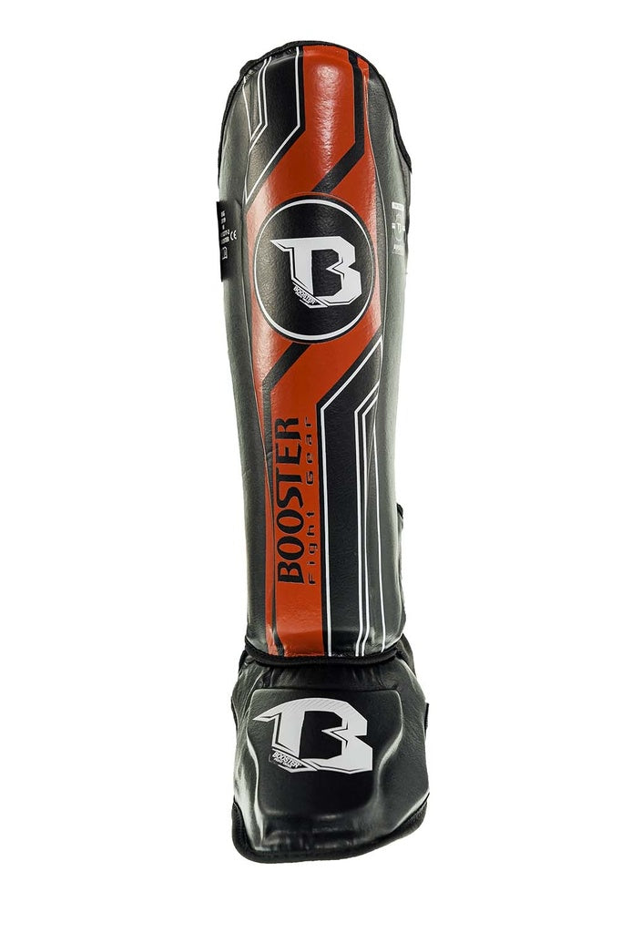 Booster Shin guards BSG V9 BLACK/RED