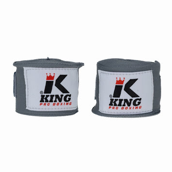 King Pro Boxing Bandage BPC Grey