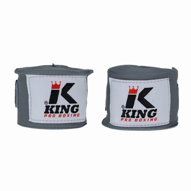King Pro Boxing Bandage BPC Grey