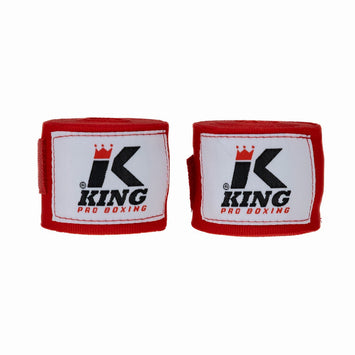King Pro Boxing Bandage BPC Red