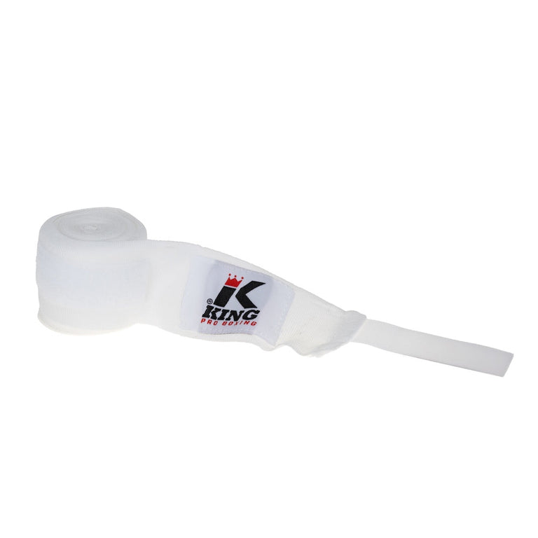 King Pro Boxing Bandage BPC White