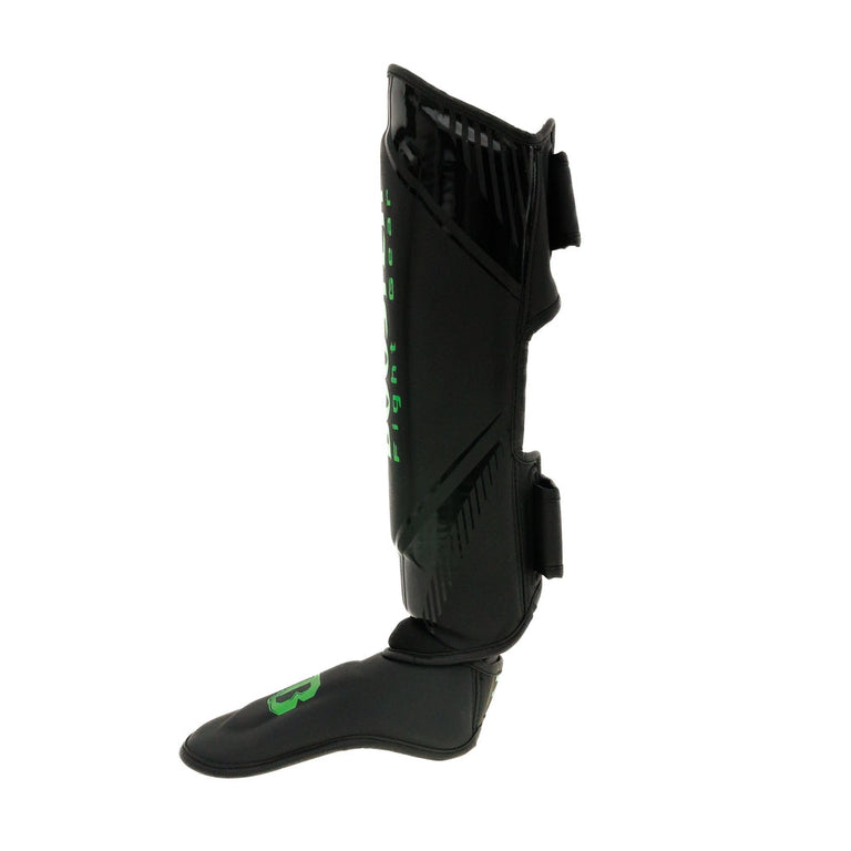 Booster Shin guards Bangkok Series 6 Black/Green
