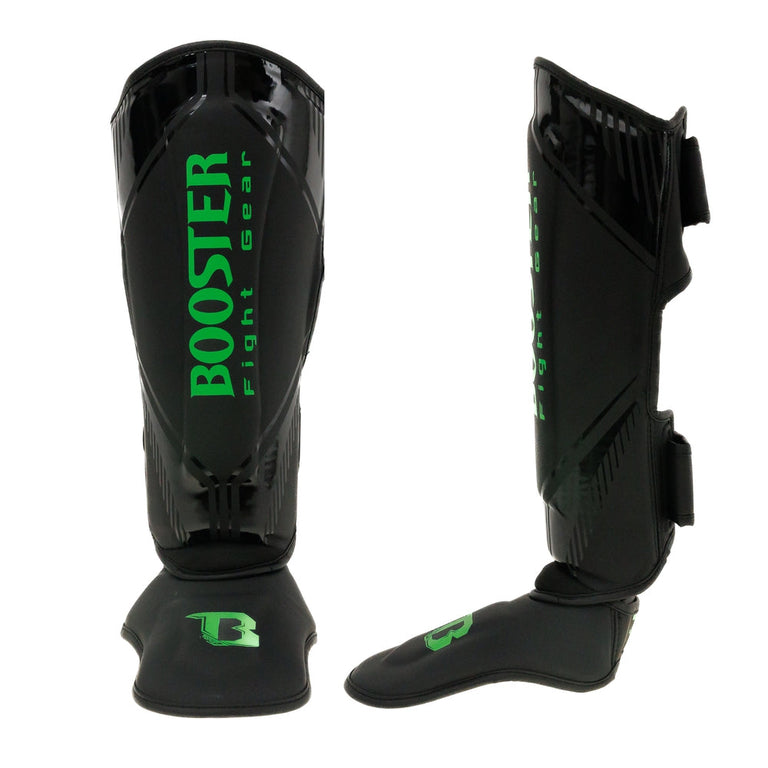 Booster Shin guards Bangkok Series 6 Black/Green