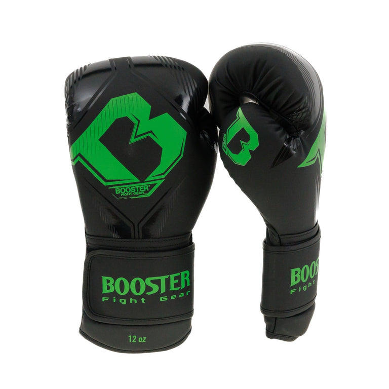 Booster Boxing Gloves Bangkok Series 6 Black/Green