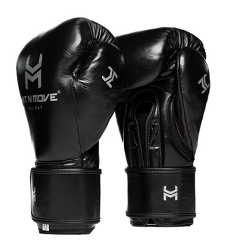 Hit N Move Boxing Gloves All Day Pro Black