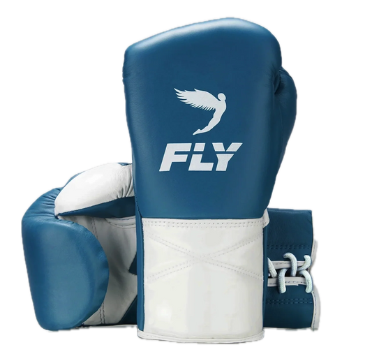 Fly Boxing Glove Superlace Lightning Aqua