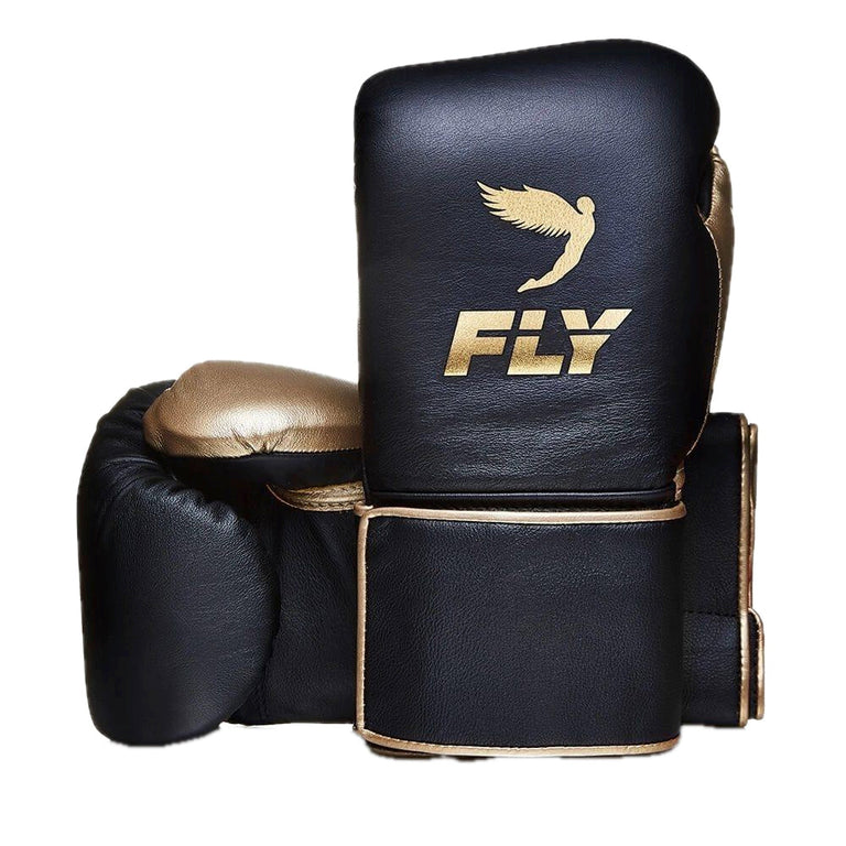 Fly Boxing Glove Superloop Black/Gold