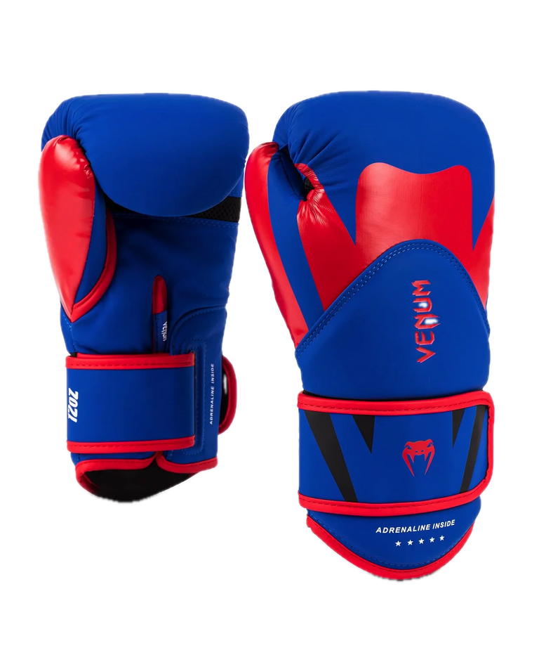 Venum Boxing Gloves Challenger 4.0 Royal Blue/Red