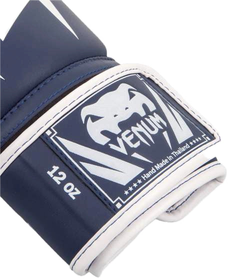 Venum Boxing Gloves Elite Navy/White
