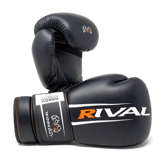 Rival Boxing Gloves RS60V Sparring Black