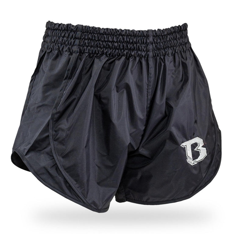 Booster Kickboxing Shorts Retro Hybrid Black