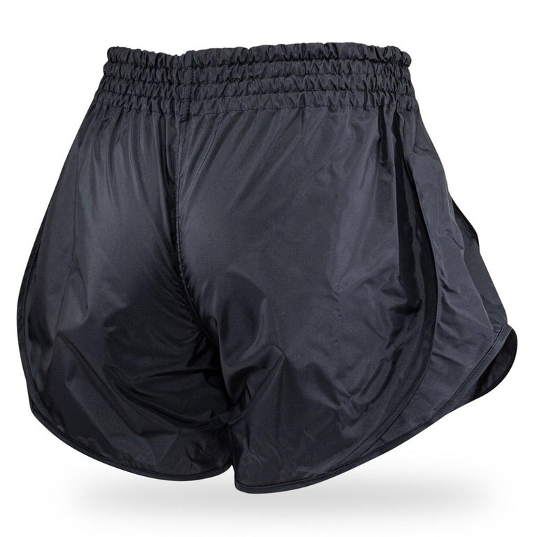 Booster Kickboxing Shorts Retro Hybrid Black