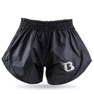 Booster Kickboxing Shorts Retro Hybrid Black