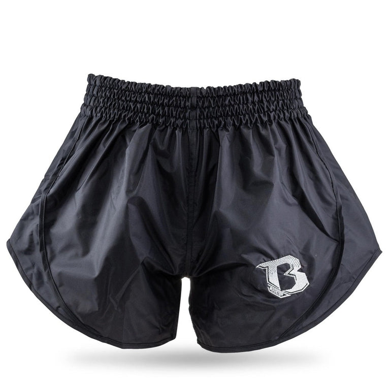 Booster Kickboxing Shorts Retro Hybrid Black