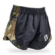 Booster Kickboxing Shorts Retro Hybrid Black/Camo Green