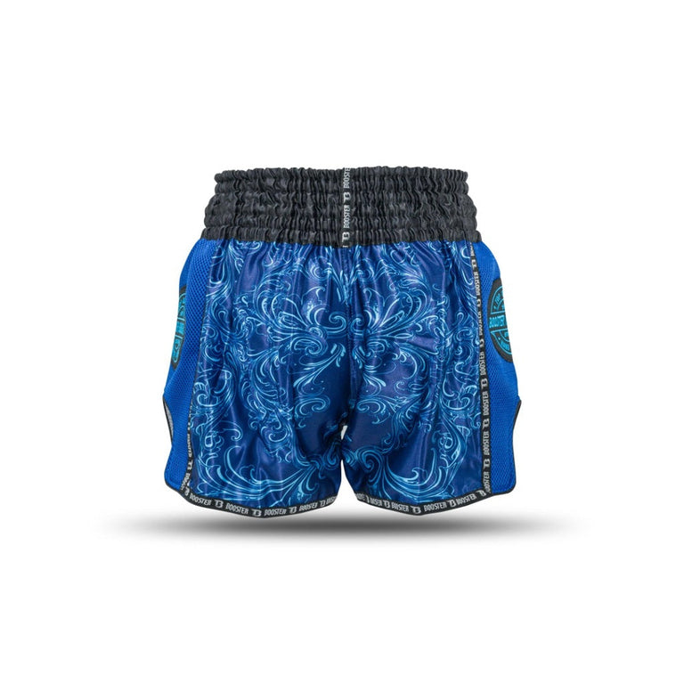 Booster Kickboxing shorts TBT Medusa Blue