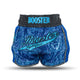 Booster Kickboxing shorts TBT Medusa Blue