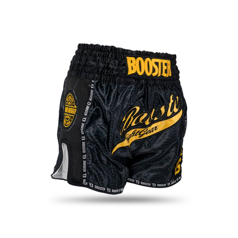 Booster Kickboxing shorts TBT Slugger Wave Black/Gold