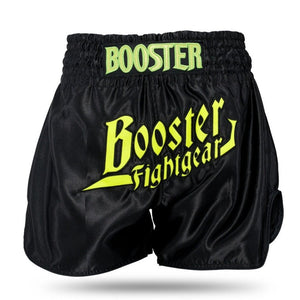 Booster Kickboxing Shorts TBT Thunder Black/Yellow