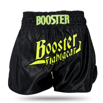 Booster Kickboxing Shorts TBT Thunder Black/Yellow