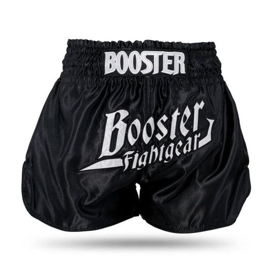 Booster Kickboxing Shorts TBT Thunder Black/White