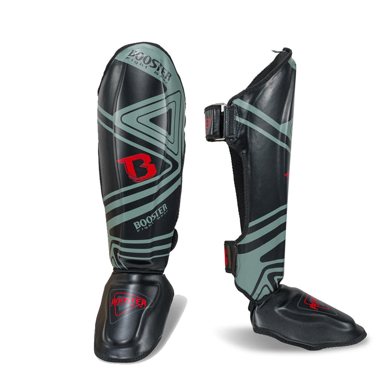 Booster Shin Guard BSG V10 Black/Grey