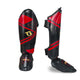 Booster Shin guard BSG V10 Black/Red