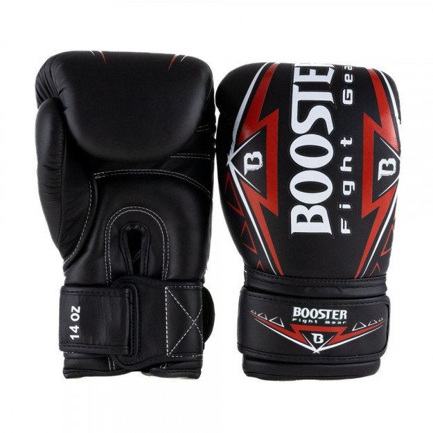 Booster Boxing Gloves BG War Black/Red