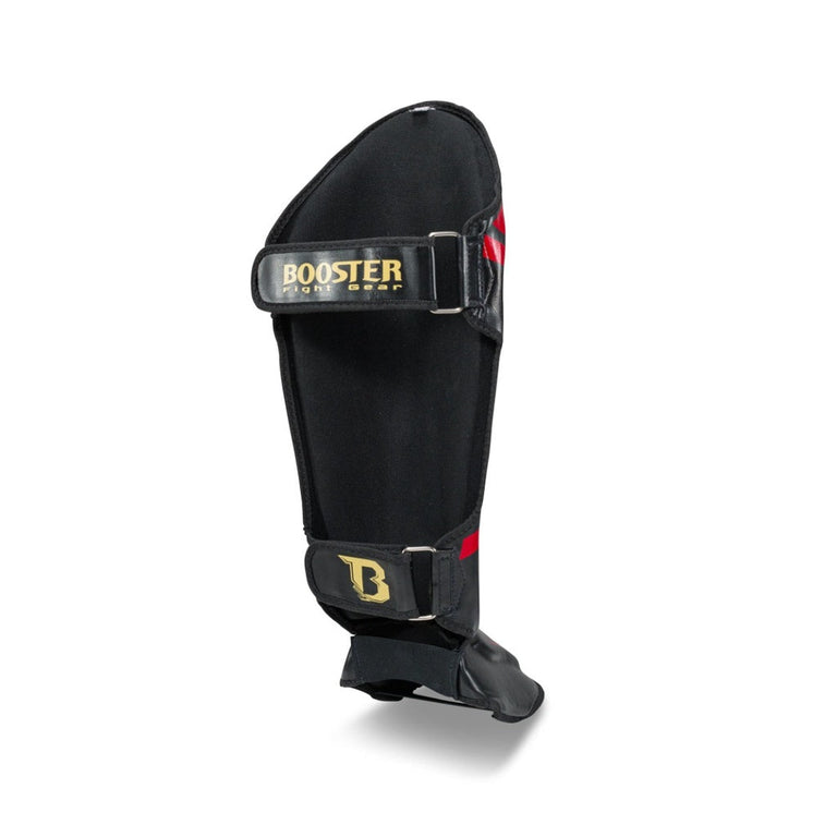 Booster Shin guard BSG V10 Black/Red