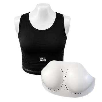 Maxiguard Women's Chest Protectors Set Black