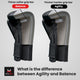 Hit N Move Boxing Gloves All Day Pro White/Black