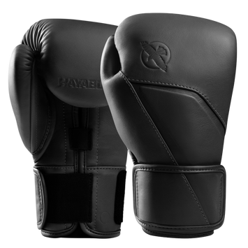 Hayabusa Boxing gloves E1 Leather Onyx Black