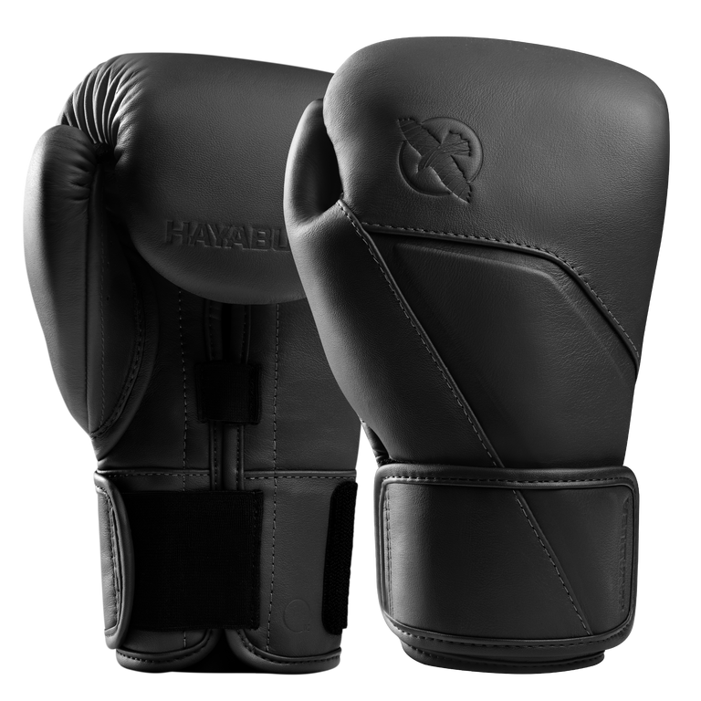 Hayabusa Boxing gloves E1 Leather Onyx Black