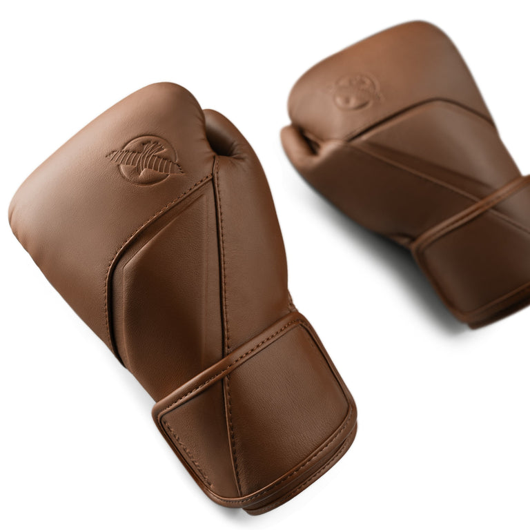 Hayabusa Boxing Gloves E1 Leather Sienna Brown
