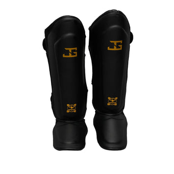 Joya Gear Shin Guards Strike Air Black/Gold