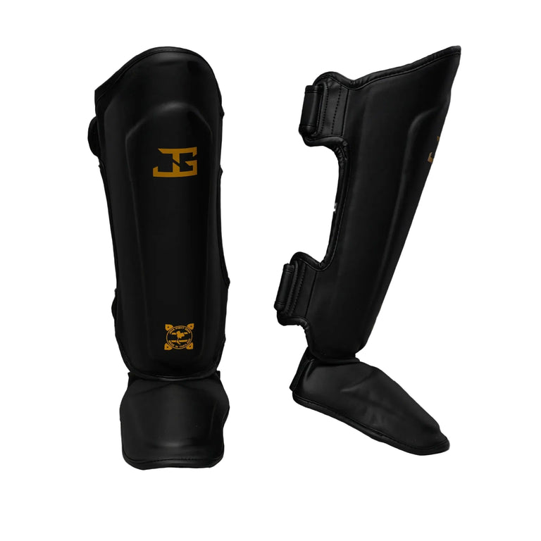 Joya Gear Shin Guards Strike Air Black/Gold