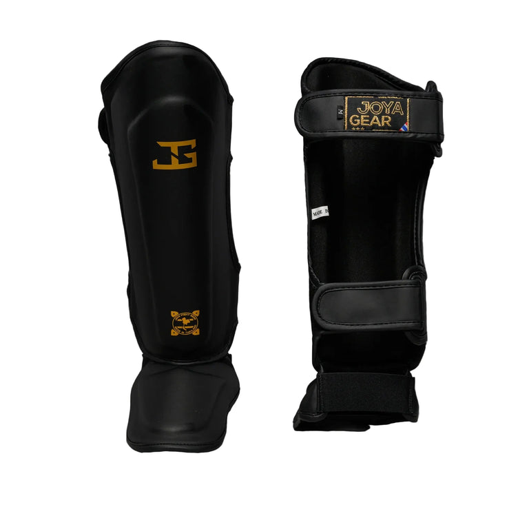 Joya Gear Shin Guards Strike Air Black/Gold
