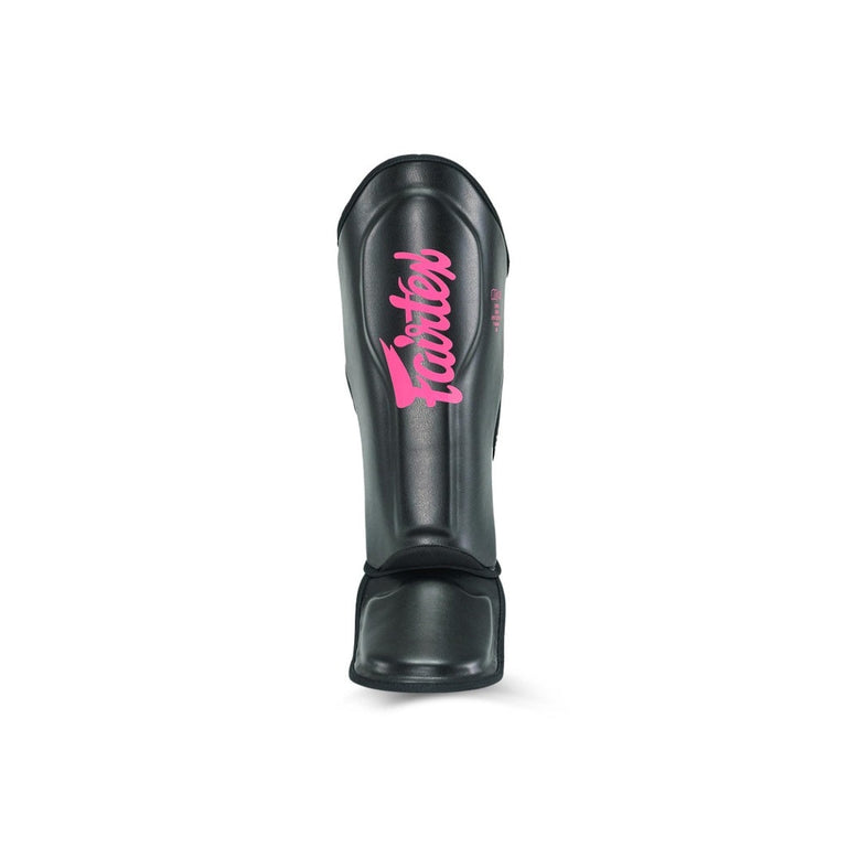 Fairtex Shin guards Booster FXB-SG Black/Pink
