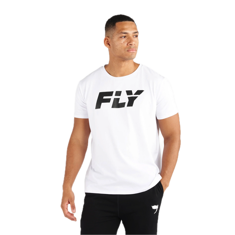 Fly T-Shirt Big Logo White